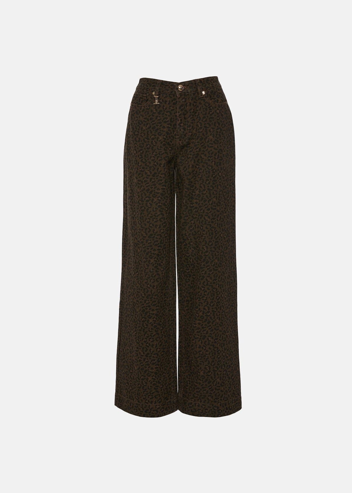 Τζιν animal print παντελόνι