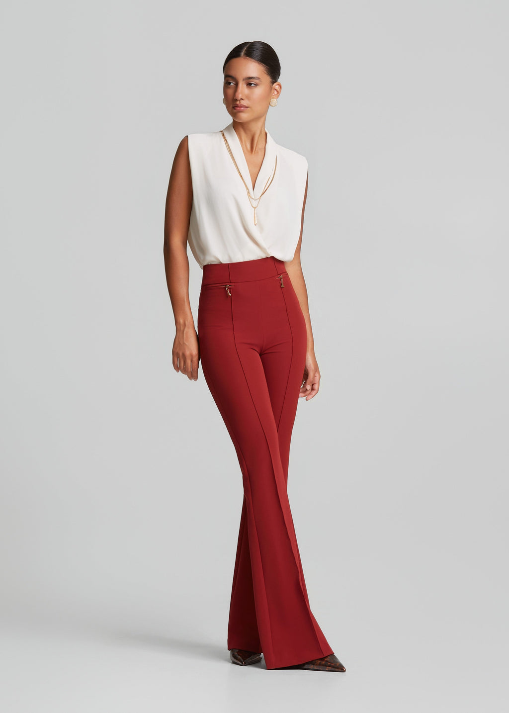 Ψηλόμεσο καμπάνα παντελόνι